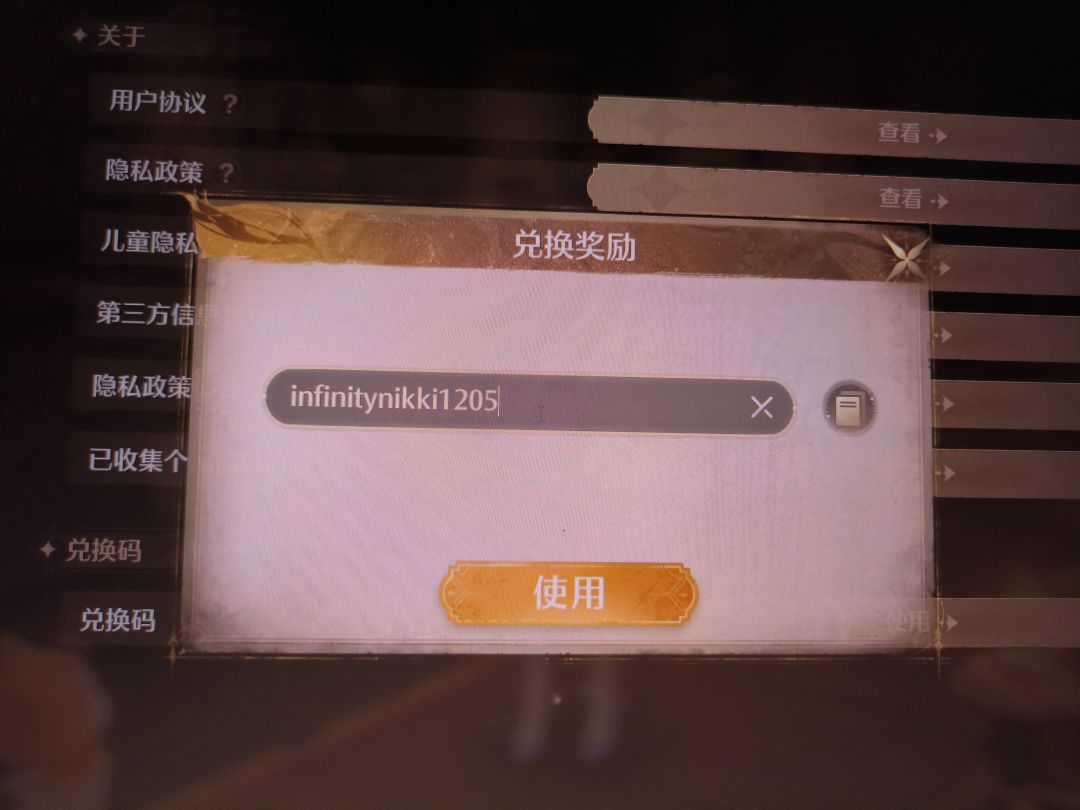 暖暖公测兑换码截图