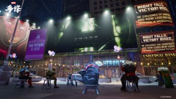 《复仇者联盟5：毁灭日》首支预告登陆时代广场大屏！