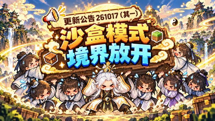 《灵涌》更新预告:沙盒模式境界开放!|10 月 17日(其一)截图