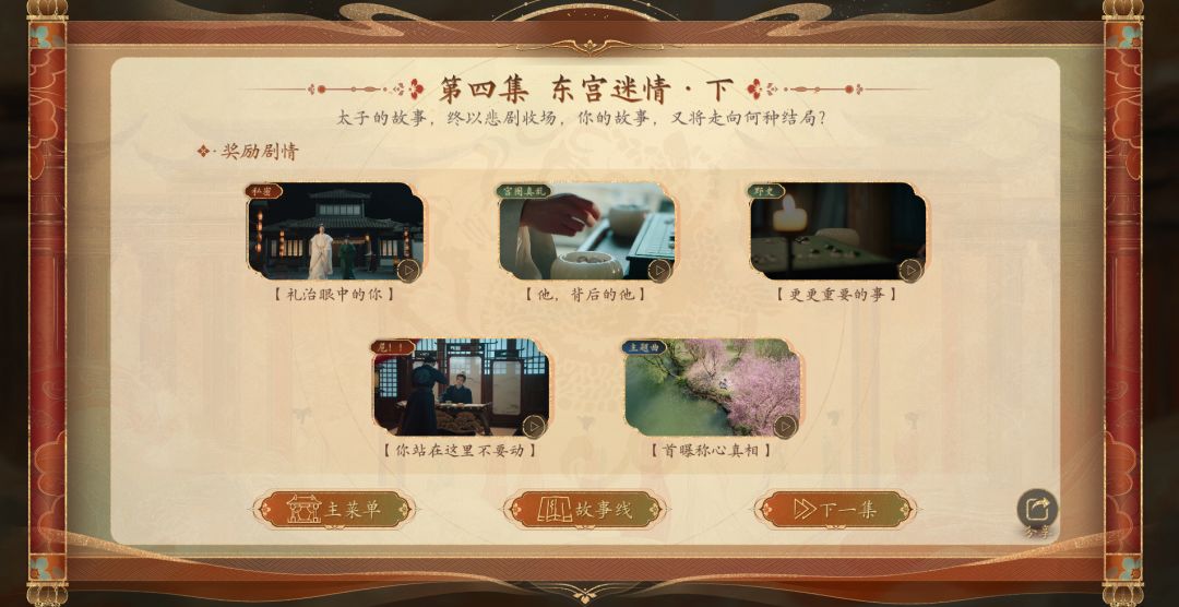 每章结束都有奖励剧情 1