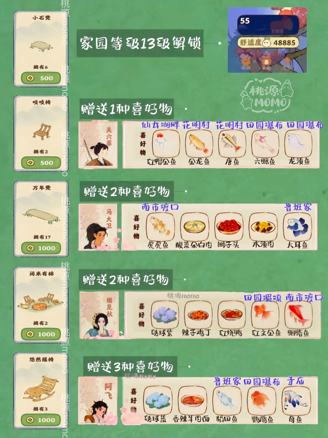 桃源交互建筑解锁攻略(14种全) 2