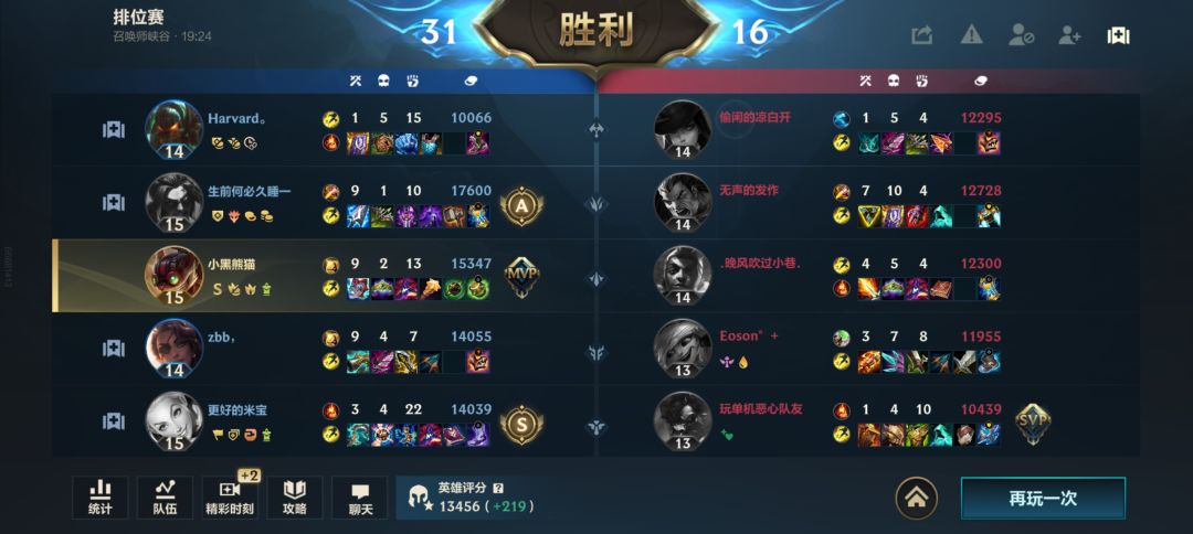 赛季末单排混分成功 3