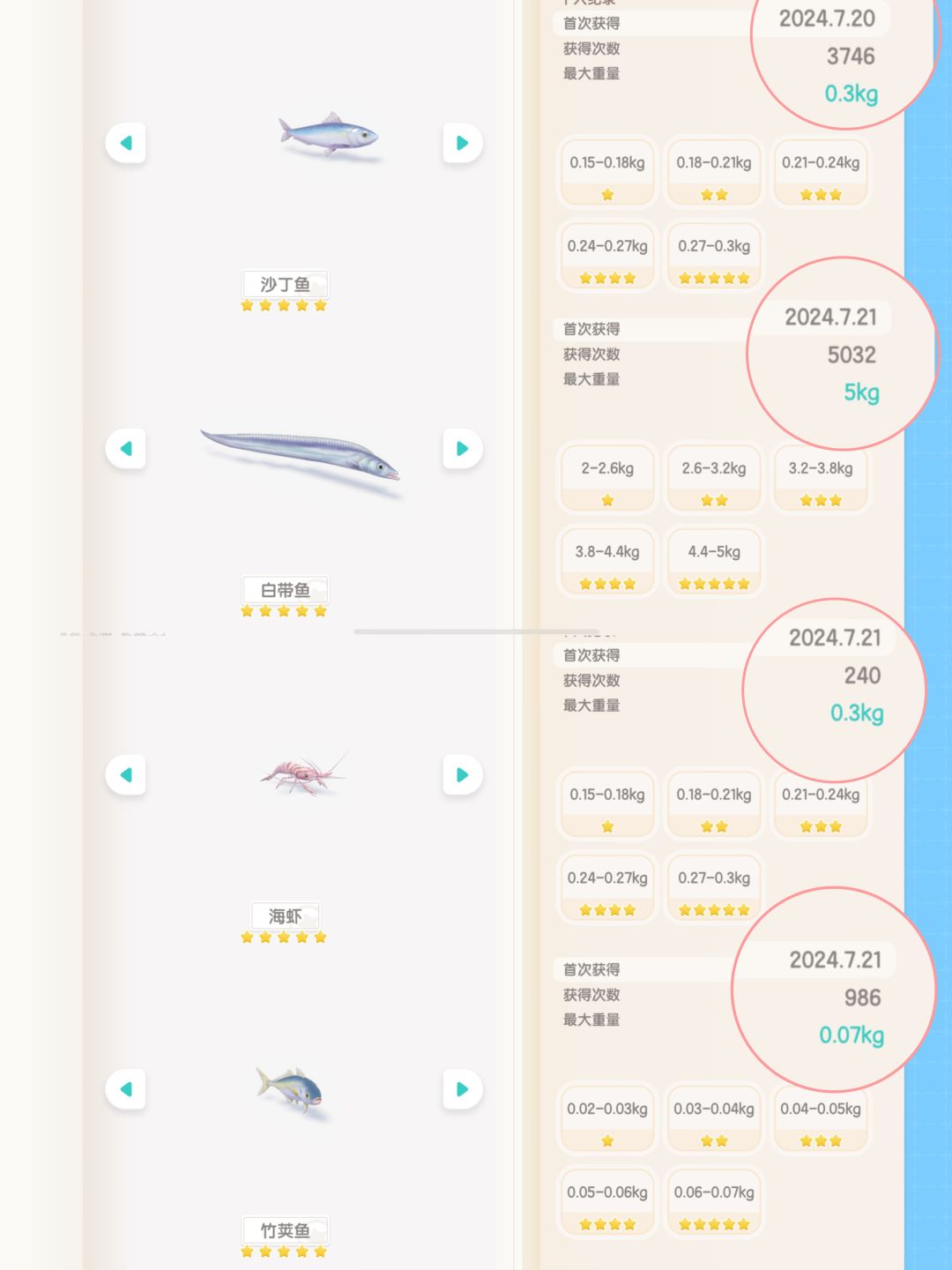心动小镇初级鱼佬看图鉴，顶级鱼佬看？ 3