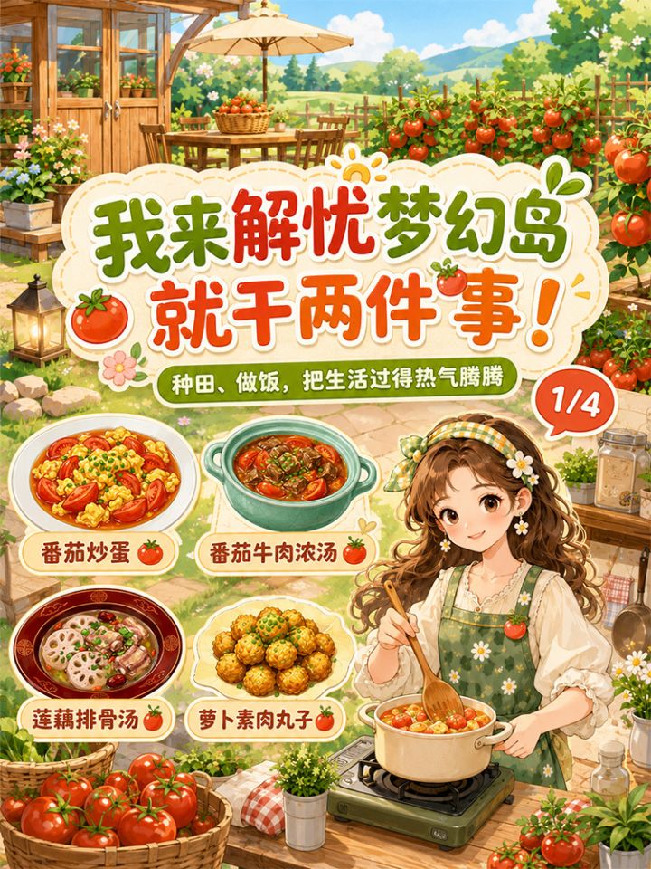 我来解忧梦幻岛就干两件事!截图