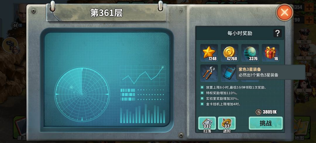 雷达爬塔最新!终于361 1