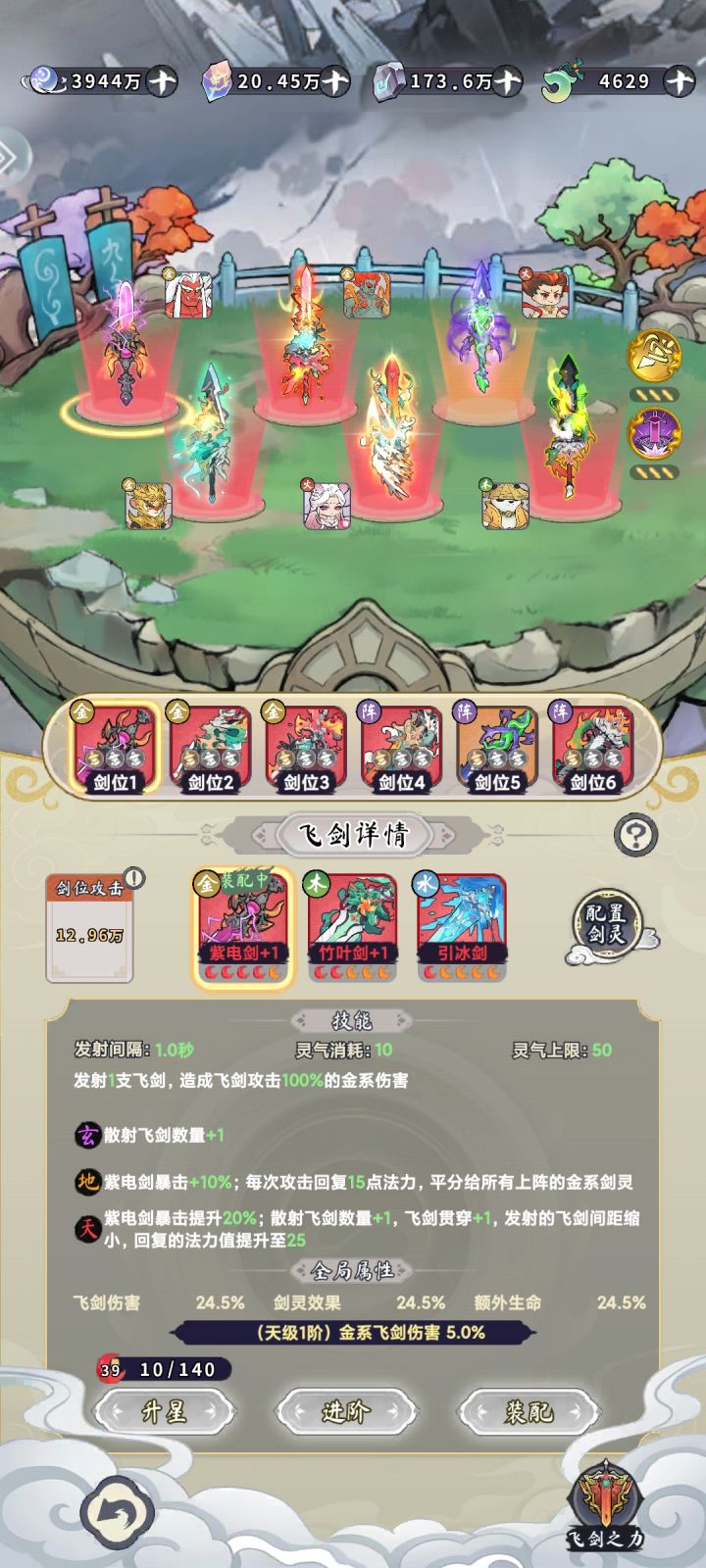 我记得以前重拿红剑写的飞剑5%伤害,现在这!!截图