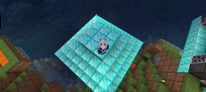 完成!第二座,待会拿深层煤矿做装饰#我的世界minecraft截图