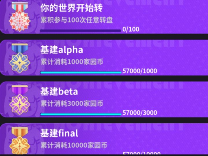 神秘成就截图
