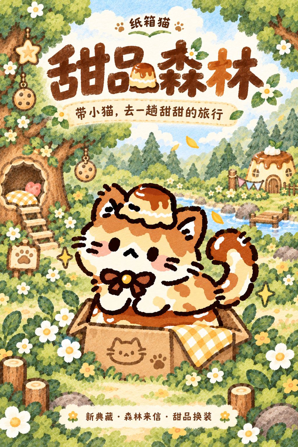 10.14版本更新 带上小饼干,和猫猫去甜品森林旅行吧! 1