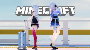 在我的世界极致还原琪亚娜&三月七