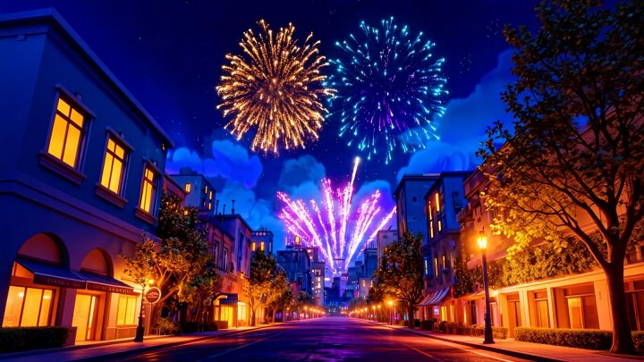《世界之光》新年快乐，新的一年让我们一起创造世界截图