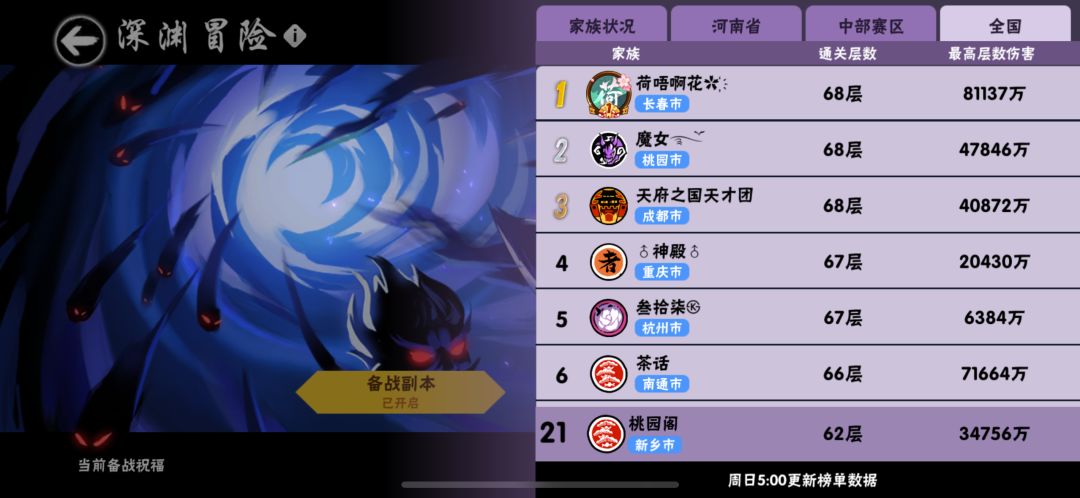 一区家族(桃园阁)招新啦! 2