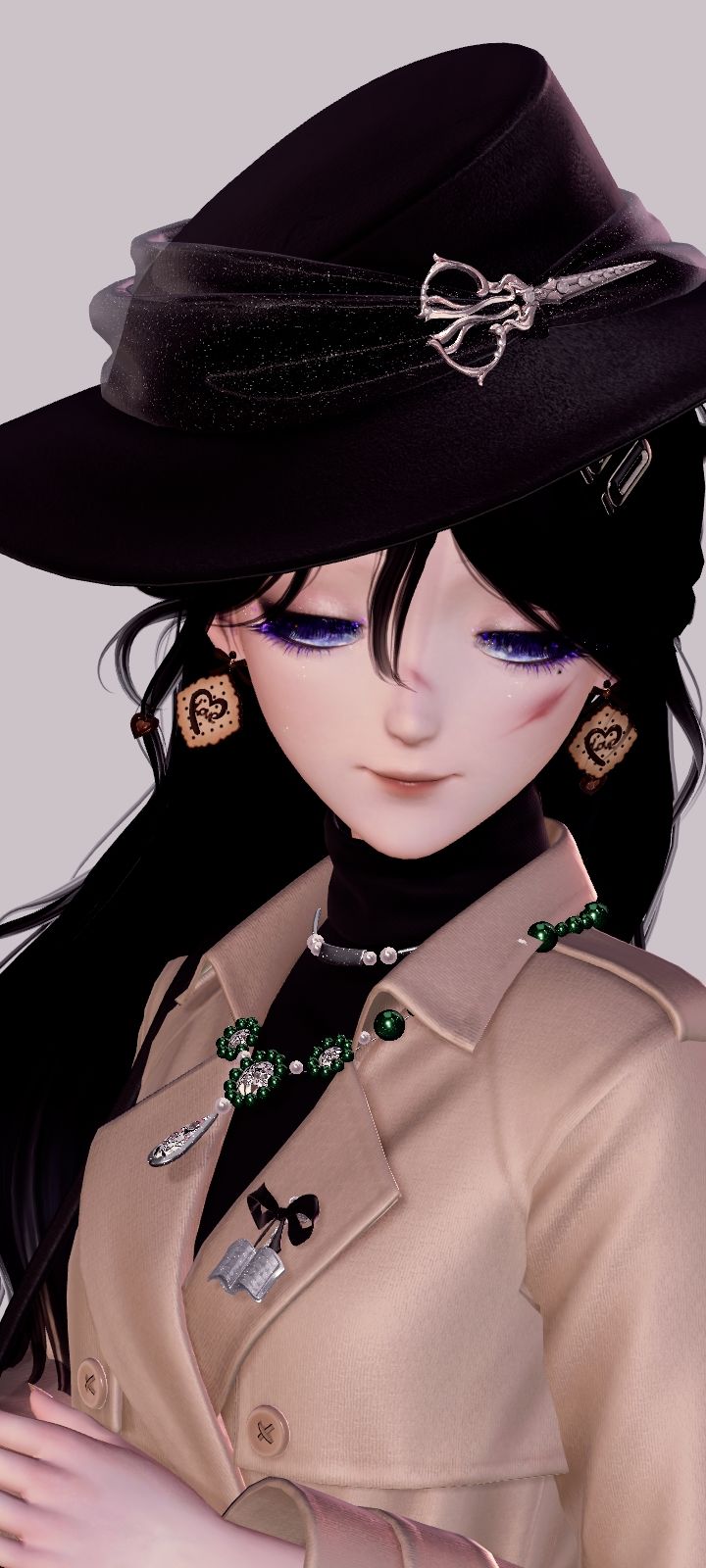 #闪耀暖暖七周年梦魇套睫毛依旧在发力。。⌯˃ ᵕ ˂⌯ಣ截图