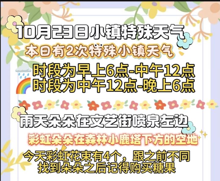 10月23日每日攻略截图