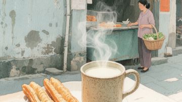 【拾光回忆】豆浆油条