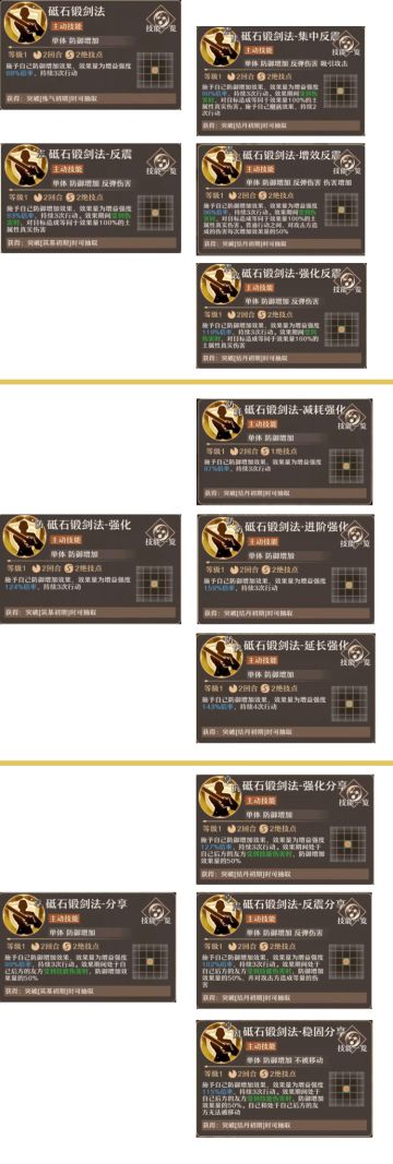 技能图鉴——土剑雷剑