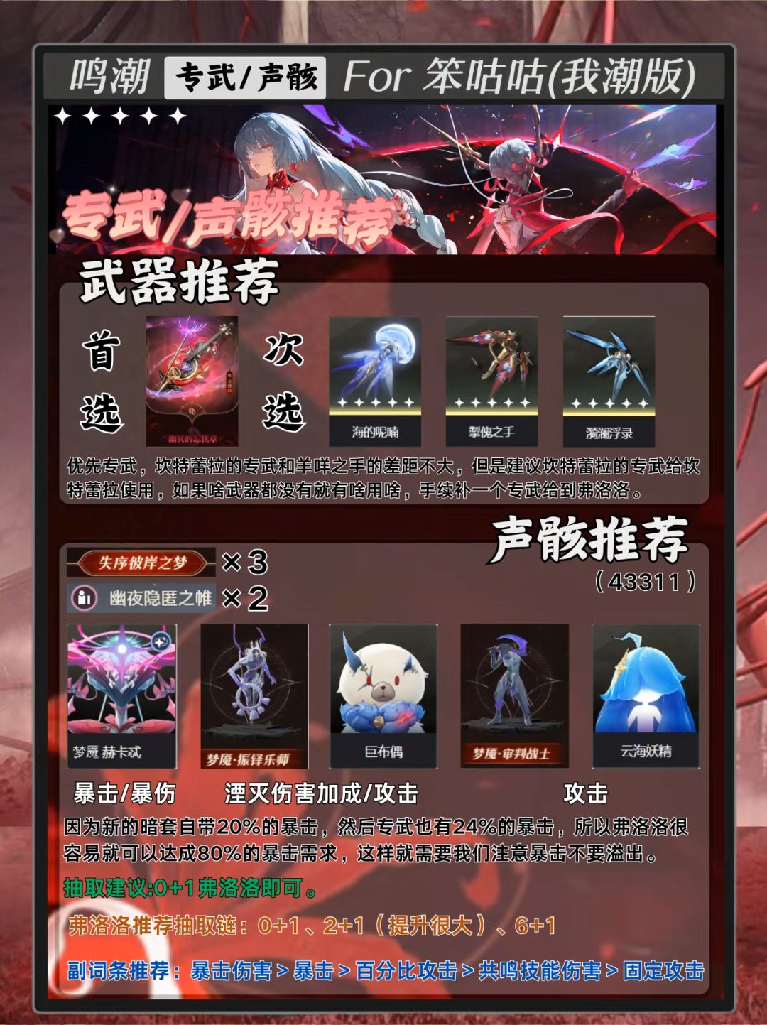 鸣潮｜2.5版本弗洛洛角色攻略 2