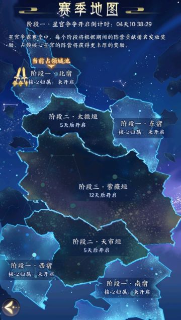 【星界玩法介绍】阶段与地图