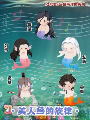 代号鸢✖️心纸君｜帅气的小美人鱼🧜‍♂