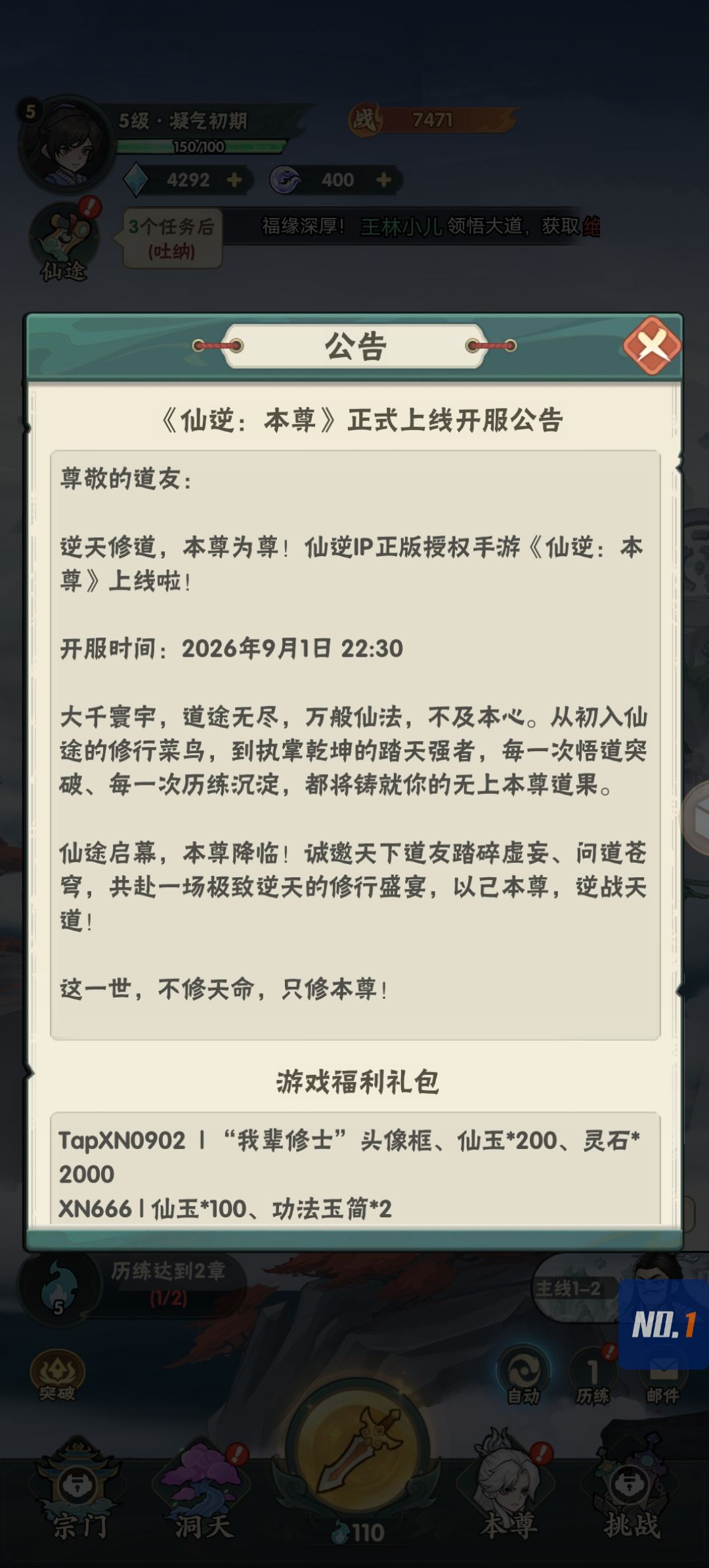 何意味 1