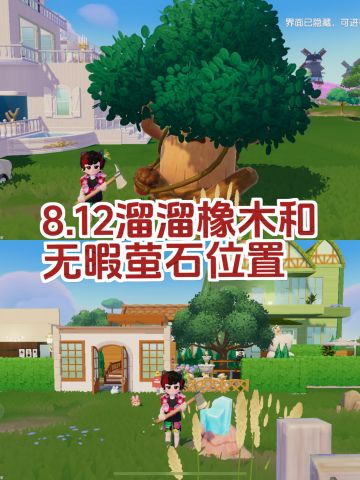 8.12溜溜橡木和无暇萤石位置