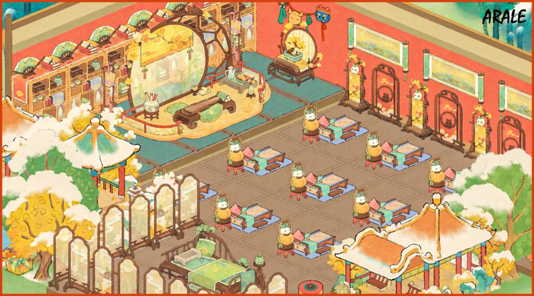 【金枝绣户】小屋布局 3