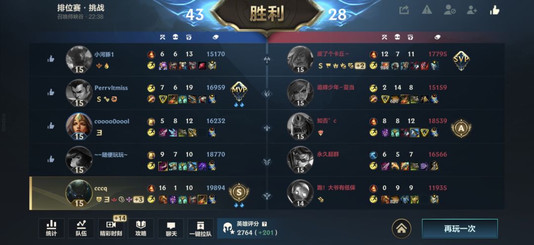 辅助真就不配拿mvp呗 1