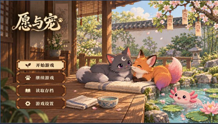 愿与宠近期开发进度|先偷跑几张新版本截图截图