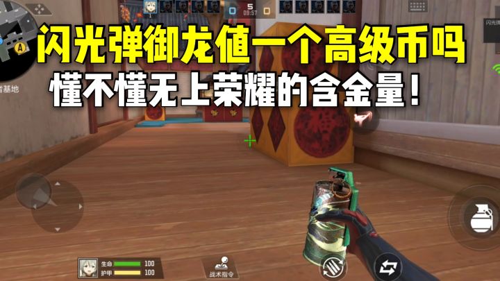 闪光弹御龙值一个高级币吗?懂不懂无上荣耀的含金量!截图