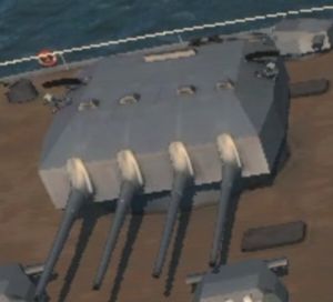 察里津的一些副炮参数