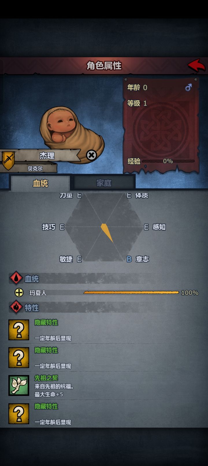 请大佬帮忙看下除意志外成长是不是都是负的截图