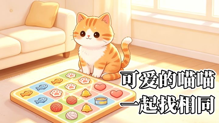 可爱的喵喵~找到相同的猫猫吧~截图