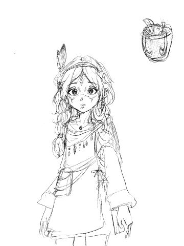 爱丽丝皮肤设计—深林巫医