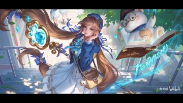 大乔党狂喜！大乔新皮【微风如诗】官宣，48碎片即可兑换