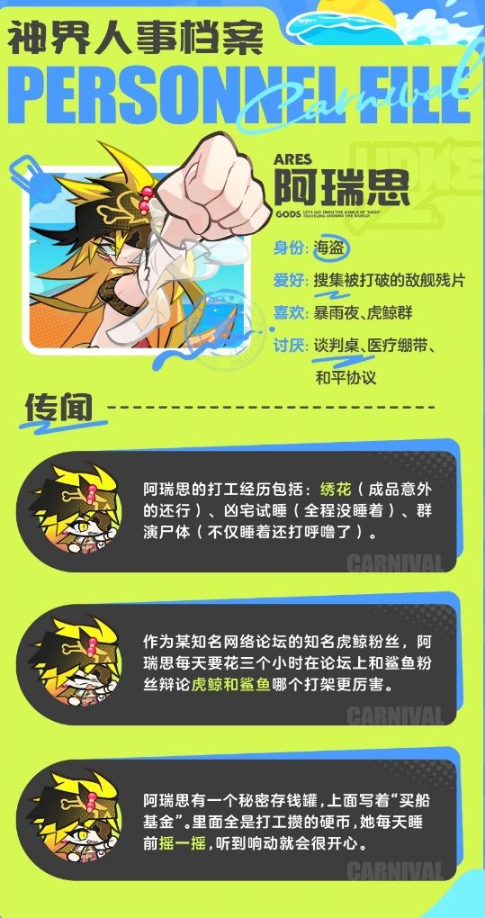 乱涂彩世界阿瑞思,打工人版战神~!截图