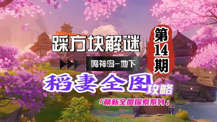 稻妻全图攻略14期:荒海地下踩方块解谜!截图