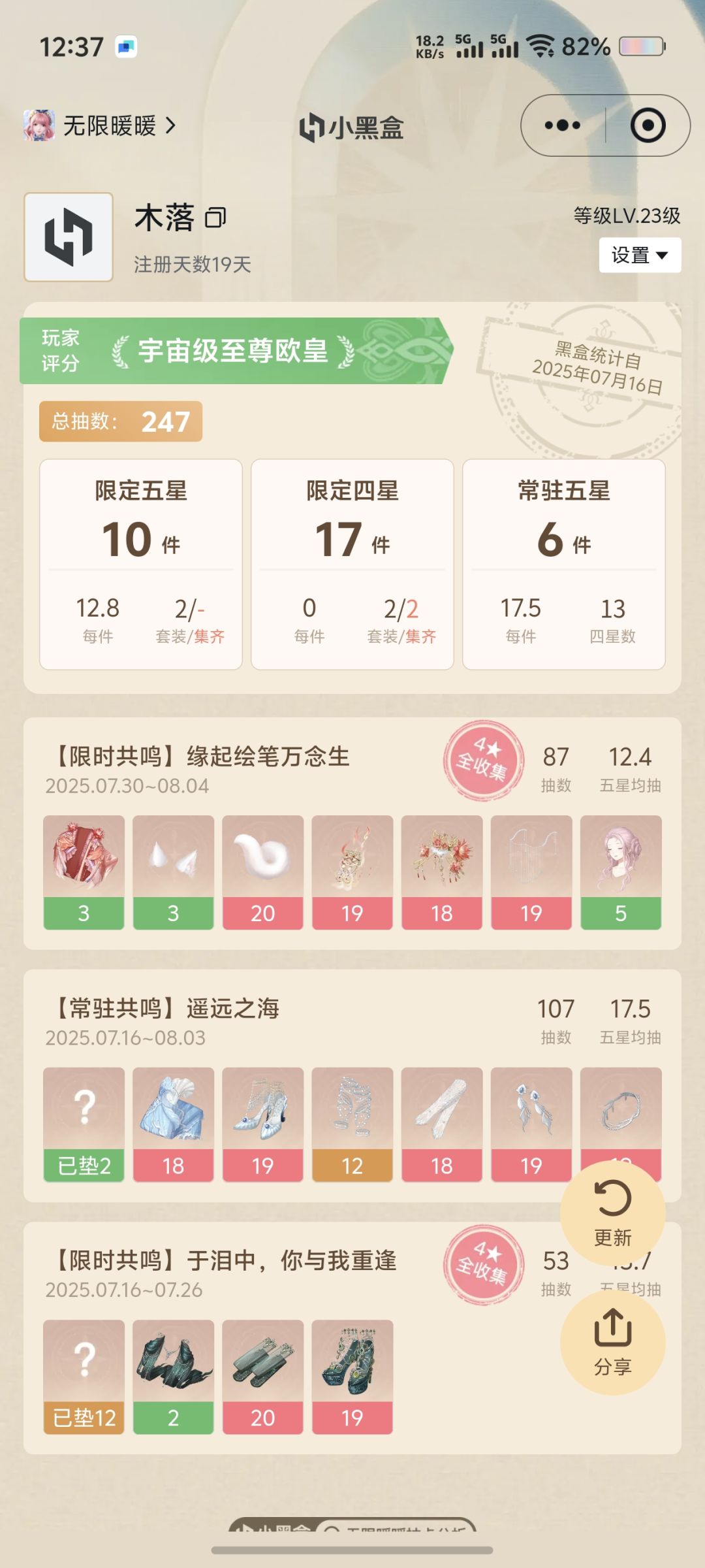 ?耳朵尾巴外套怎么可以十连三金的?? 2
