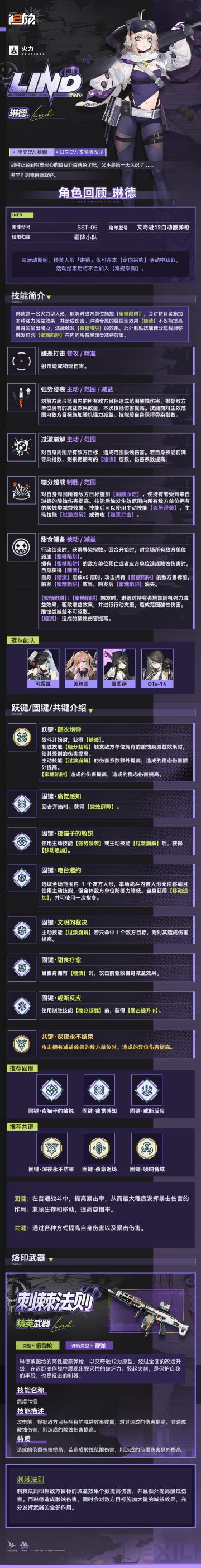 ✦角色复刻 · 琳德✦