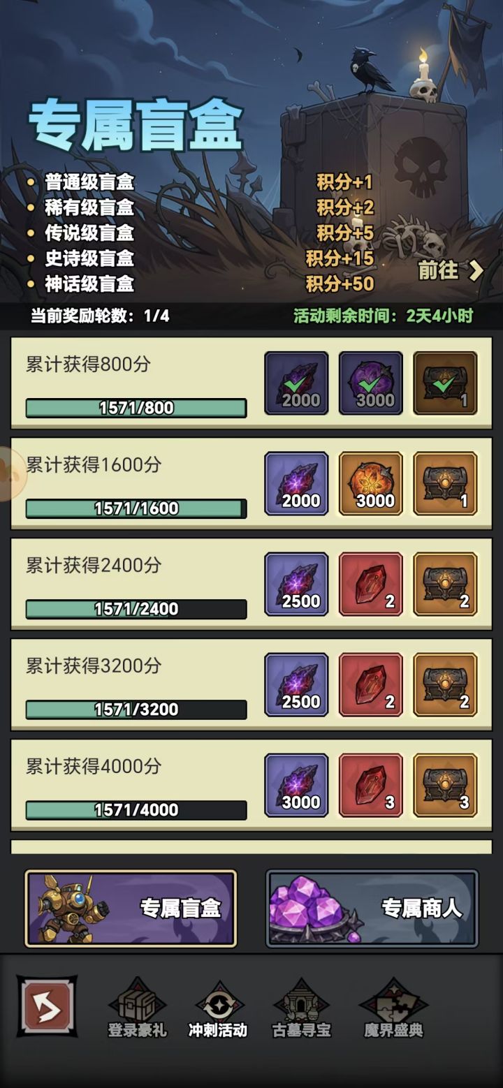新手攻略之冲刺活动截图