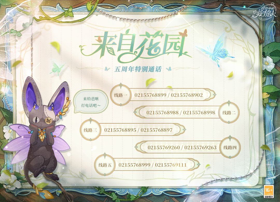 电话人物参考 1