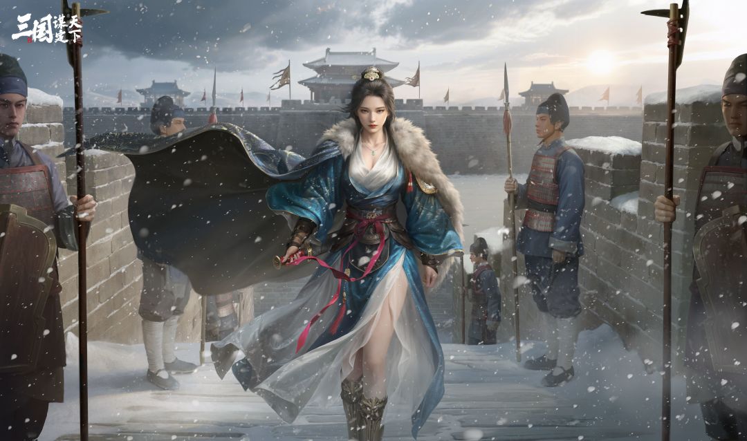 壁纸放送 | 王异 · 孤城映雪截图