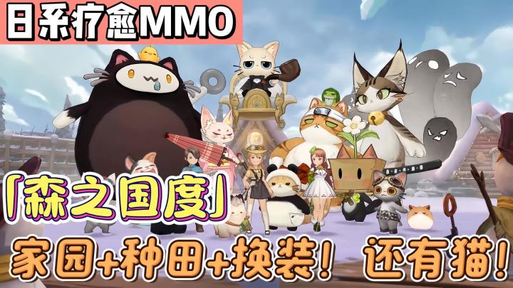 家园+种田+换装!还有猫!休闲女玩家的天选MMO——《森之国度》截图