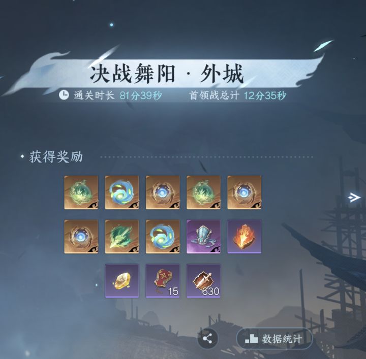完全忘记了!开的单人模式后就把手机放一边去了,想起来的时候打完已经80多分钟了。截图