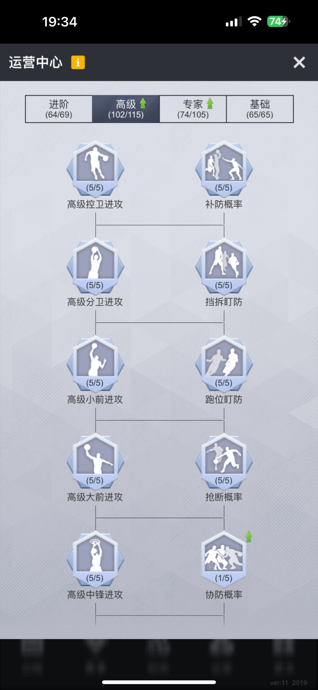 大佬们,运营中这个协防概率要不要点 1