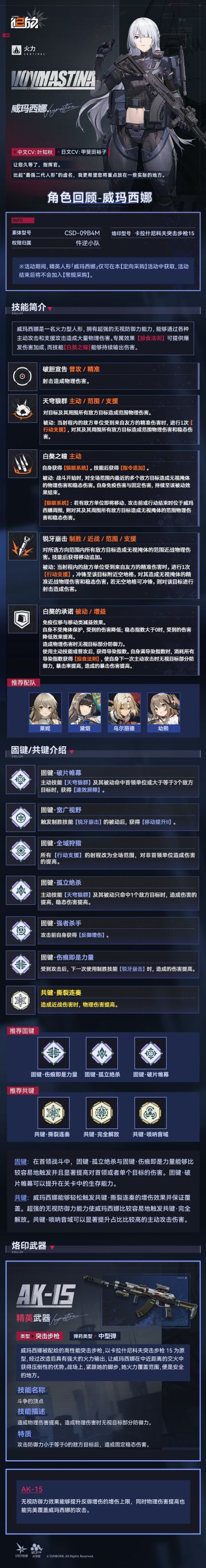 ✦角色复刻·威玛西娜✦