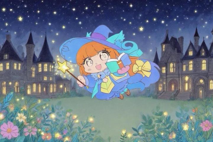 「卡普拉的魔法涂鸦间」魔法学校放学咯截图