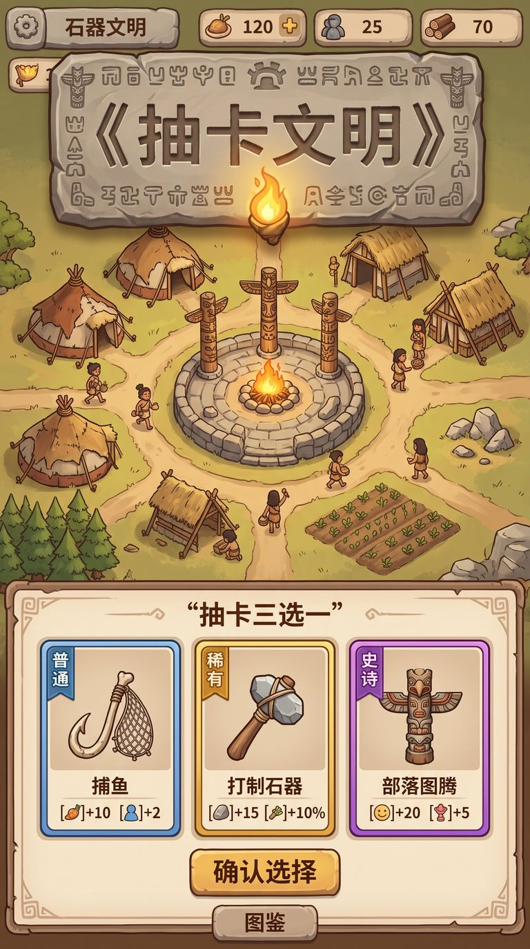 【游戏上新】抽卡文明 2
