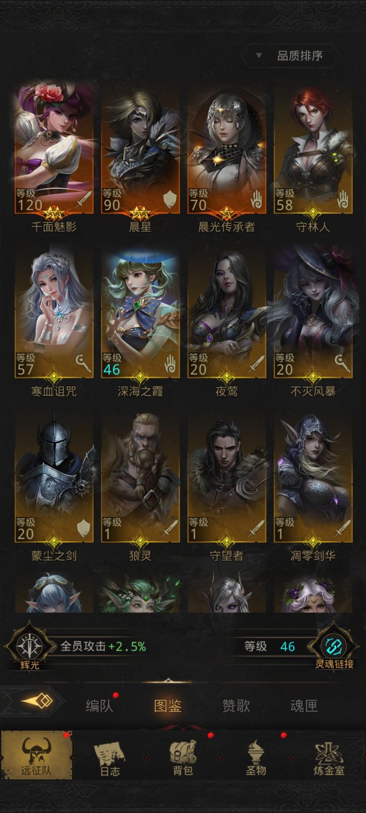 想问问大佬们哪些适合主升提高链接等级截图