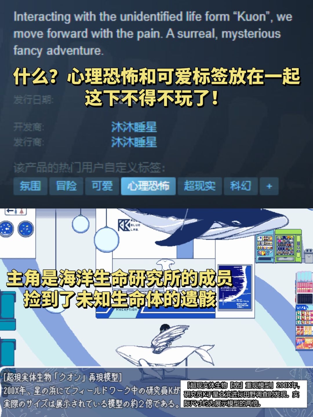 这辈子没玩过这么可爱的恐怖游戏❗ 2