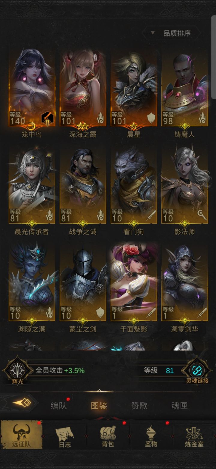 请大佬们帮忙看看配队截图